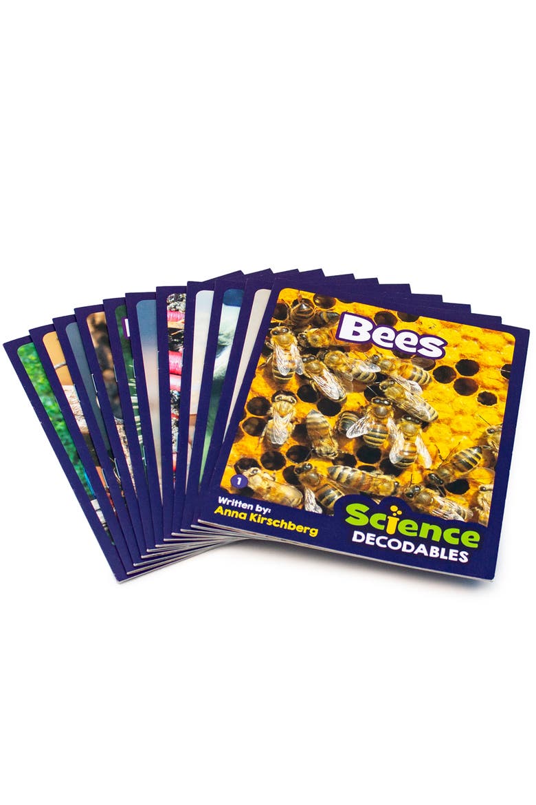 Science Decodables Phase 3 Nonfiction Educational Learning Set, Alternate, color, Multicolored
