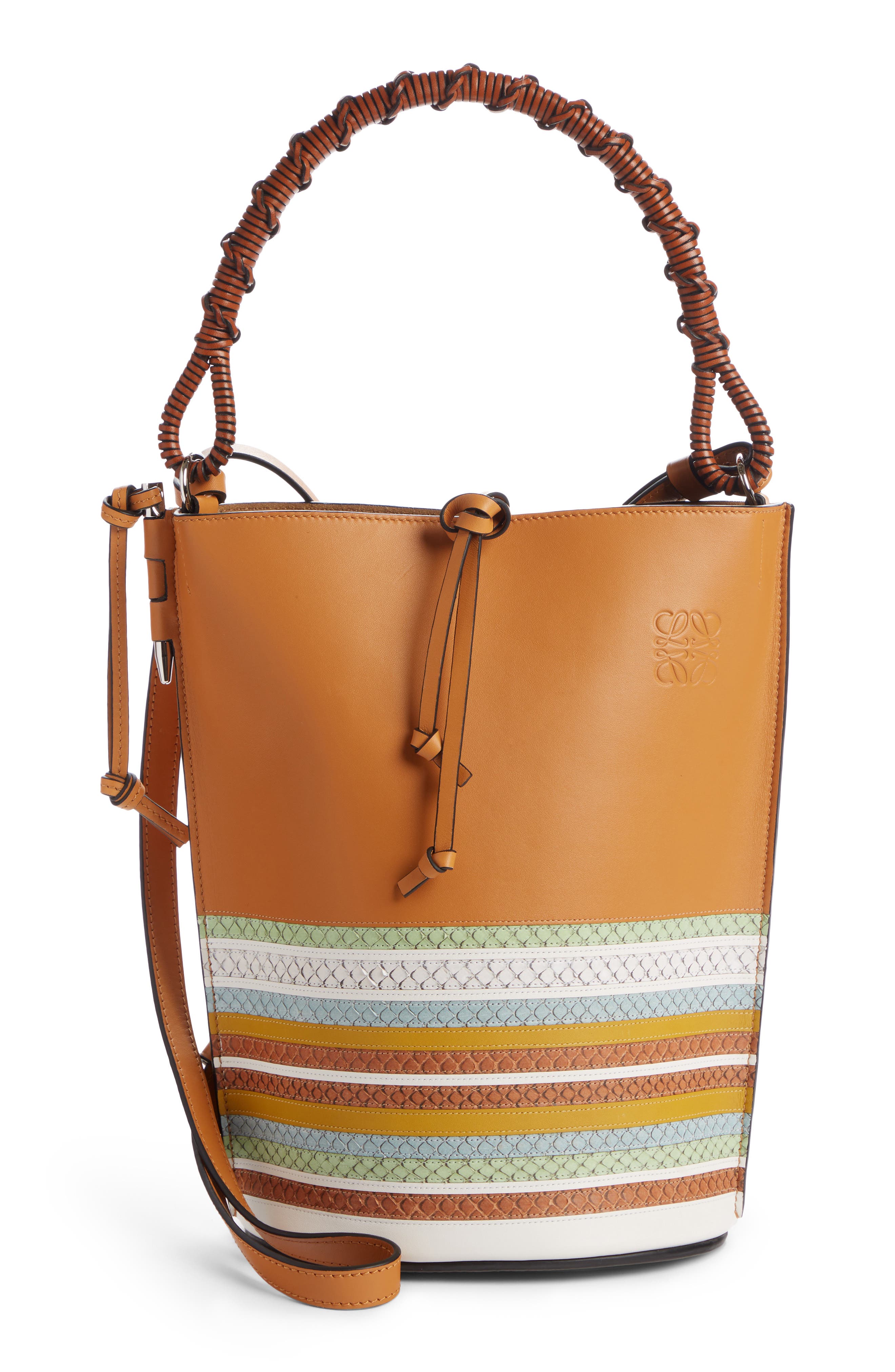 Loewe Gate marine Leather Bucket Bag (Women) | Nordstrom