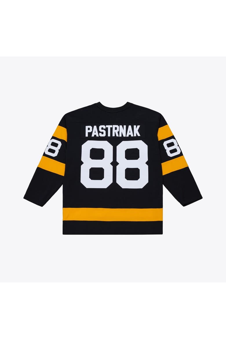 Men's Mitchell & Ness David Pastrnak Black Boston Bruins 2015 Power Play Jersey, Alternate, color, Black