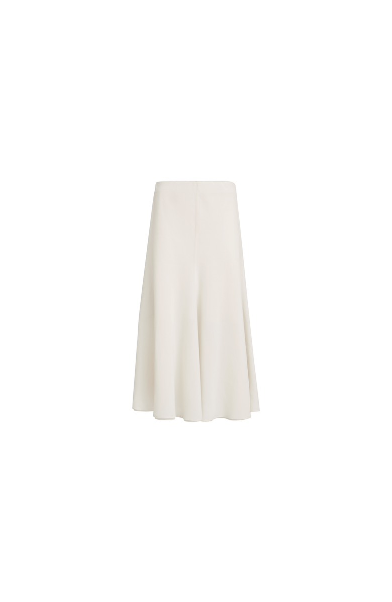 Brunello Cucinelli Cotton organza skirt, Main, color, Milk