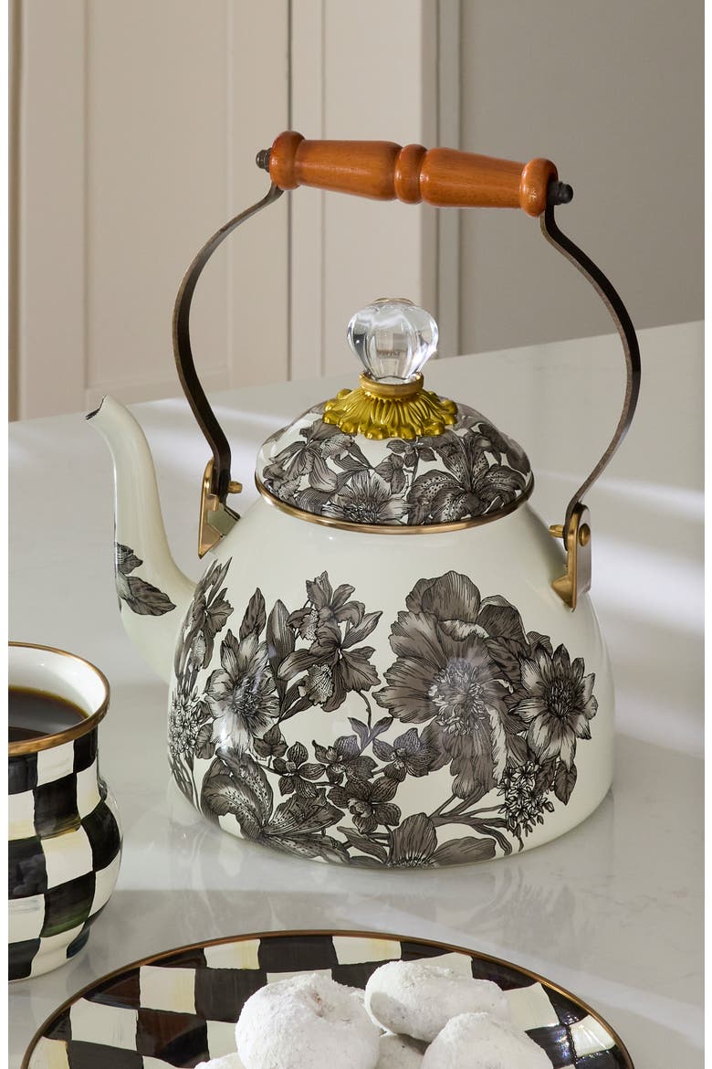 English Garden Kettle, Alternate, color, STERLING