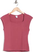 Melrose and Market Square Neck Top