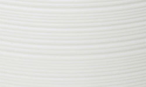 Roselli Trading Company Dubai Wastebasket In White