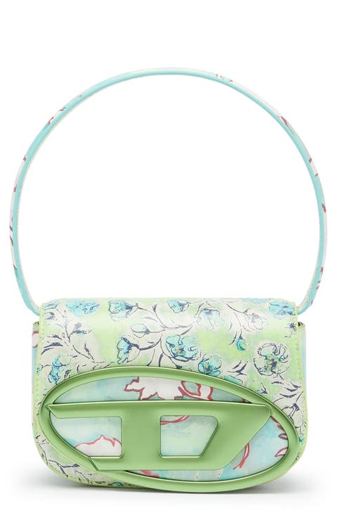 1DR Faux Leather Shoulder Bag