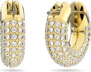 Swarovski Dextera Pavé Hoop Earrings