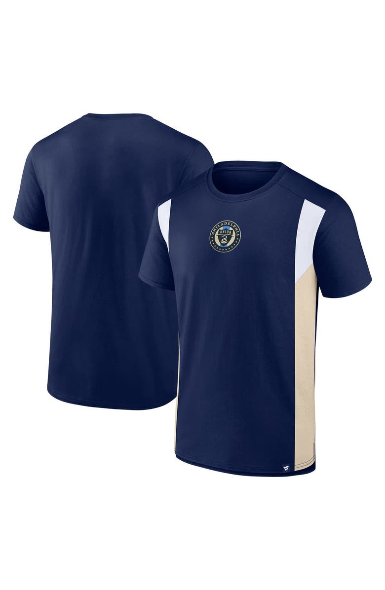 FANATICS Men's Fanatics Navy Philadelphia Union Golden Goal T-Shirt, Alternate, color,