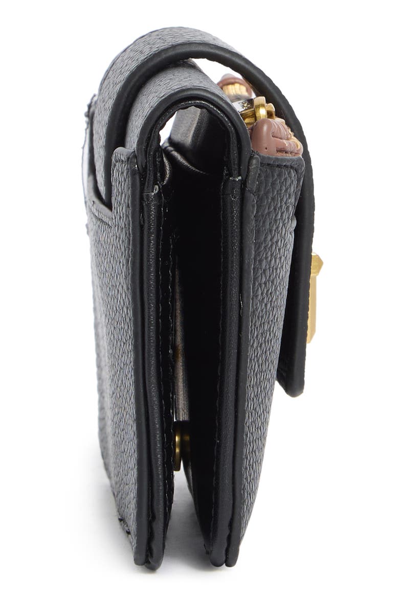 Reade Faux Leather Bifold Wallet, Alternate, color, BLACK
