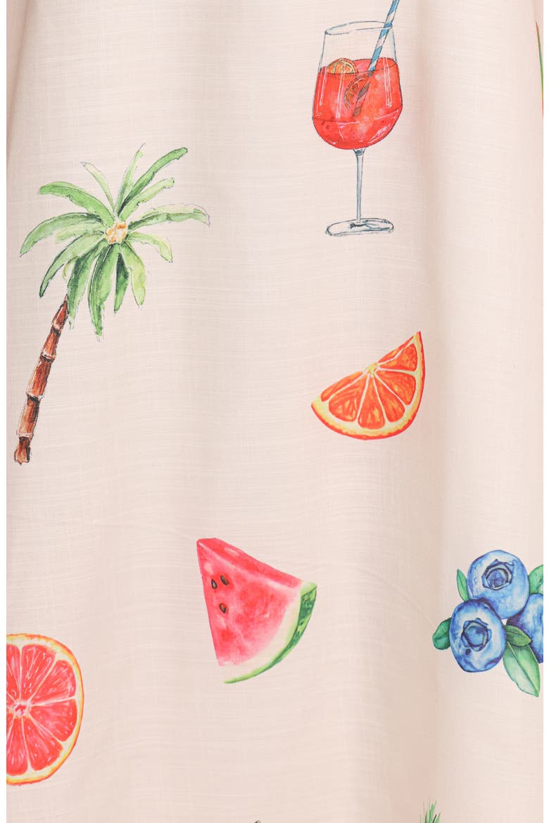 Brea Printed Maxi Sundress, Alternate, color, TUTTI FRUITTI