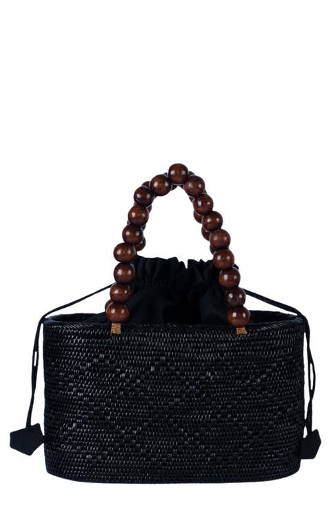Tatia Bead Handle Bag