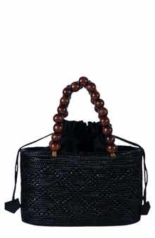 Tatia Bead Handle Bag
