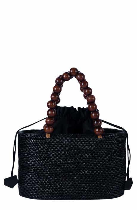 Tatia Bead Handle Bag