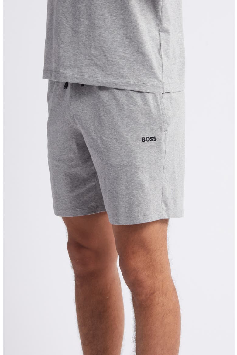 Mix Match Pajama Shorts, Alternate, color, MED GY