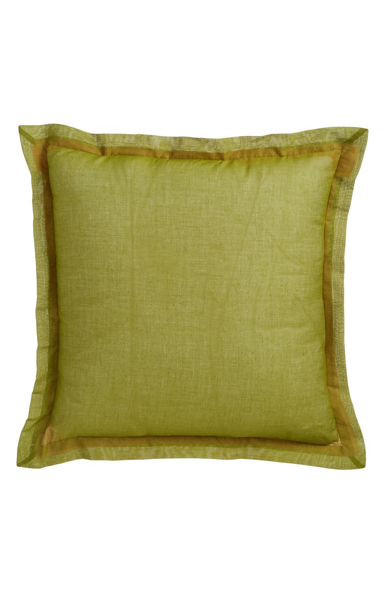 LISA CORTI Cotton & Organza Accent Pillow, Alternate, color, 
