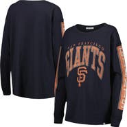 '47 Women's '47 Black San Francisco Giants Statement Long Sleeve T-Shirt
