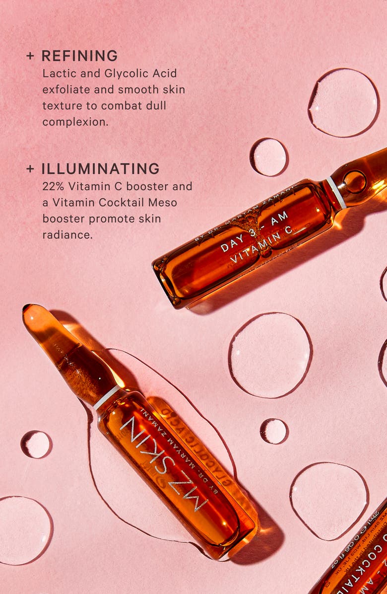 MZ Skin Glow Boost Ampoules, Alternate, color,
