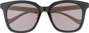 Gucci 55mm Square Sunglasses