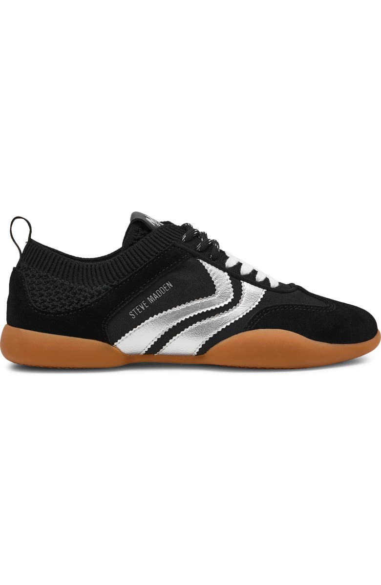 Steve Madden Reboot Sneaker, Alternate, color, Black