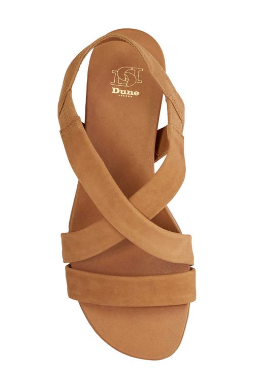 Dune London Landies Sandal In Camel
