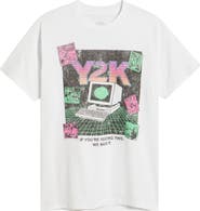 Club Vintage Y2K Cotton Graphic T-Shirt