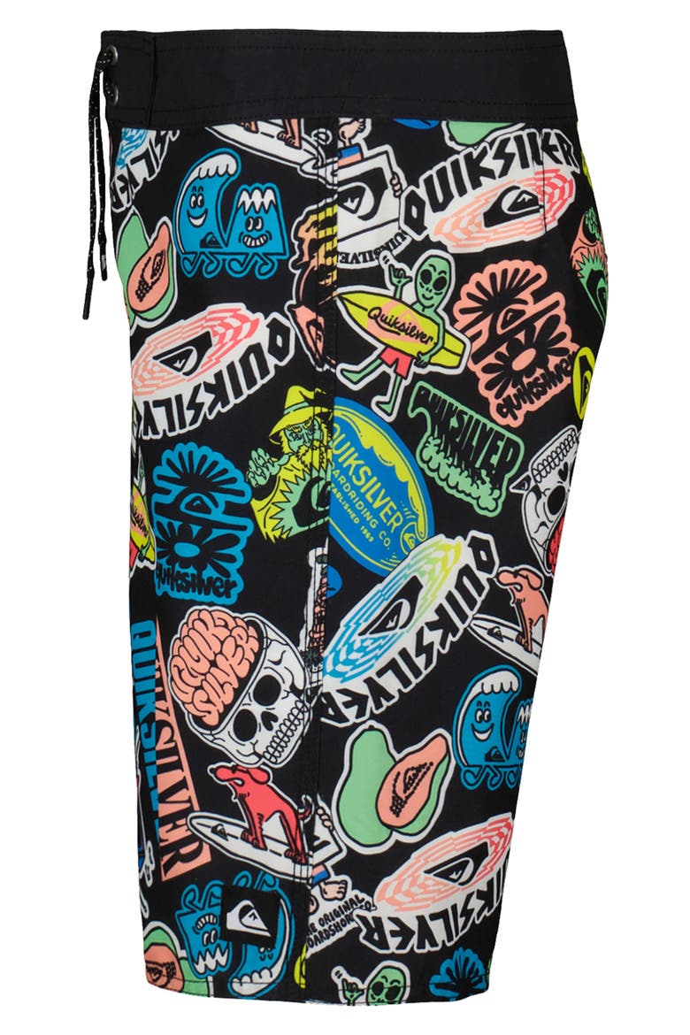 Kids' Everyday Swim Trunks, Alternate, color, BLACK