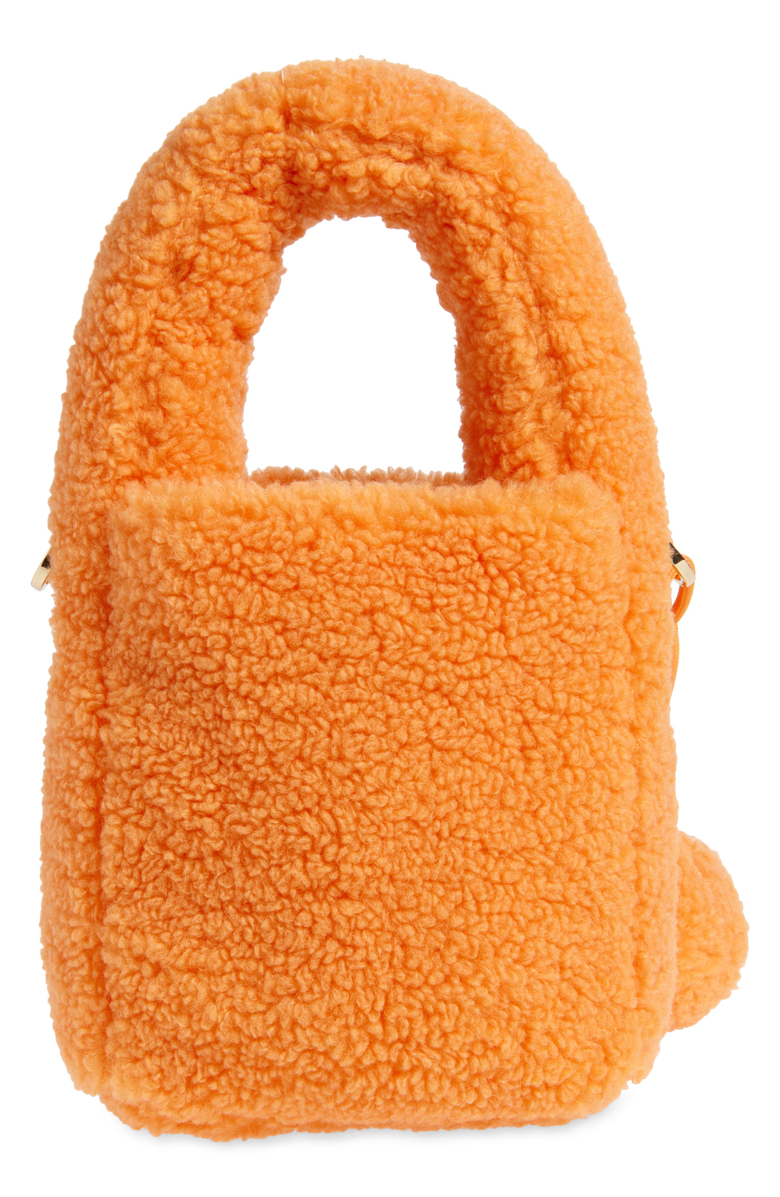 Eugenia Kim Tate Faux Shearling Crossbody Bag, Alternate, color, 