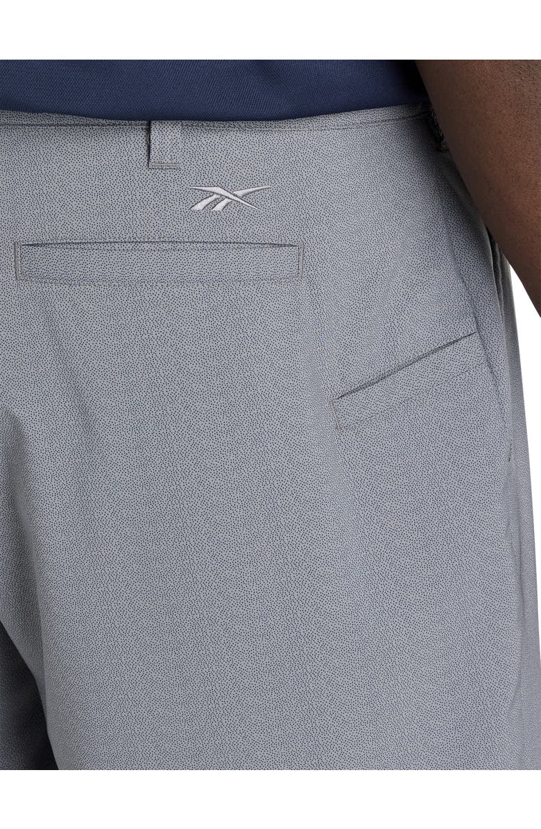 Reebok Big & Tall Performance Shorts, Alternate, color, Grey 5/Vector Navy