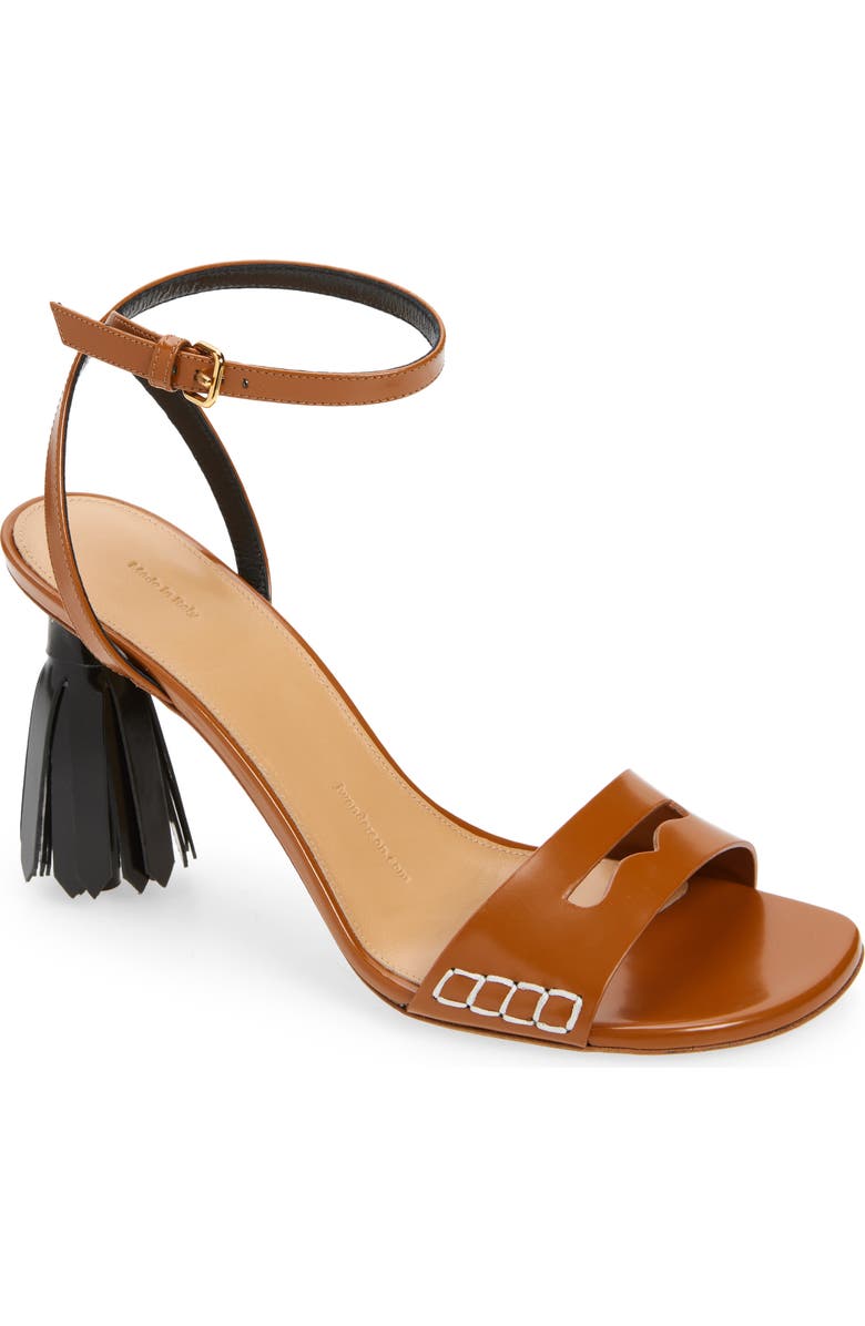 JW Anderson Tassel Heel Ankle Strap Sandal (Women) | Nordstromrack