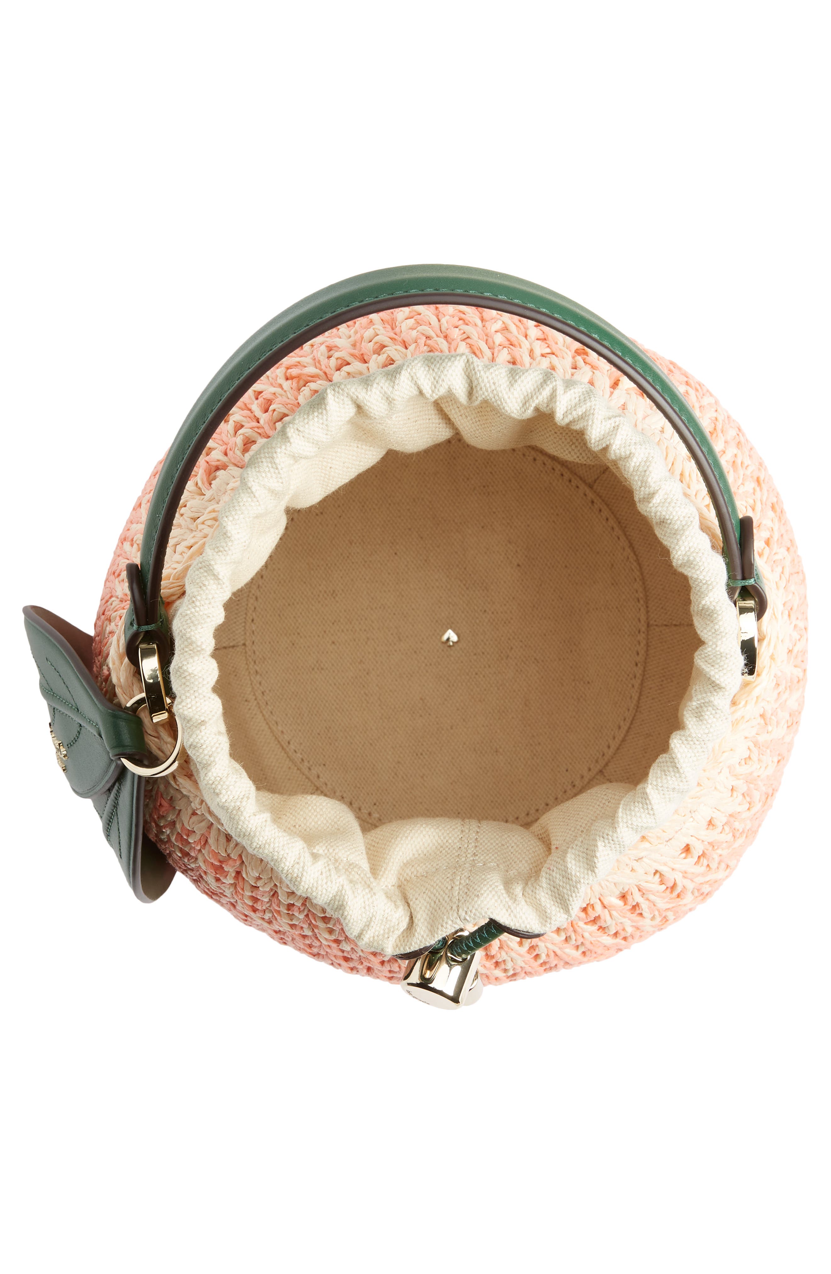 Kate Spade New York bellini 3d peach crossbody bag, Alternate, color, 