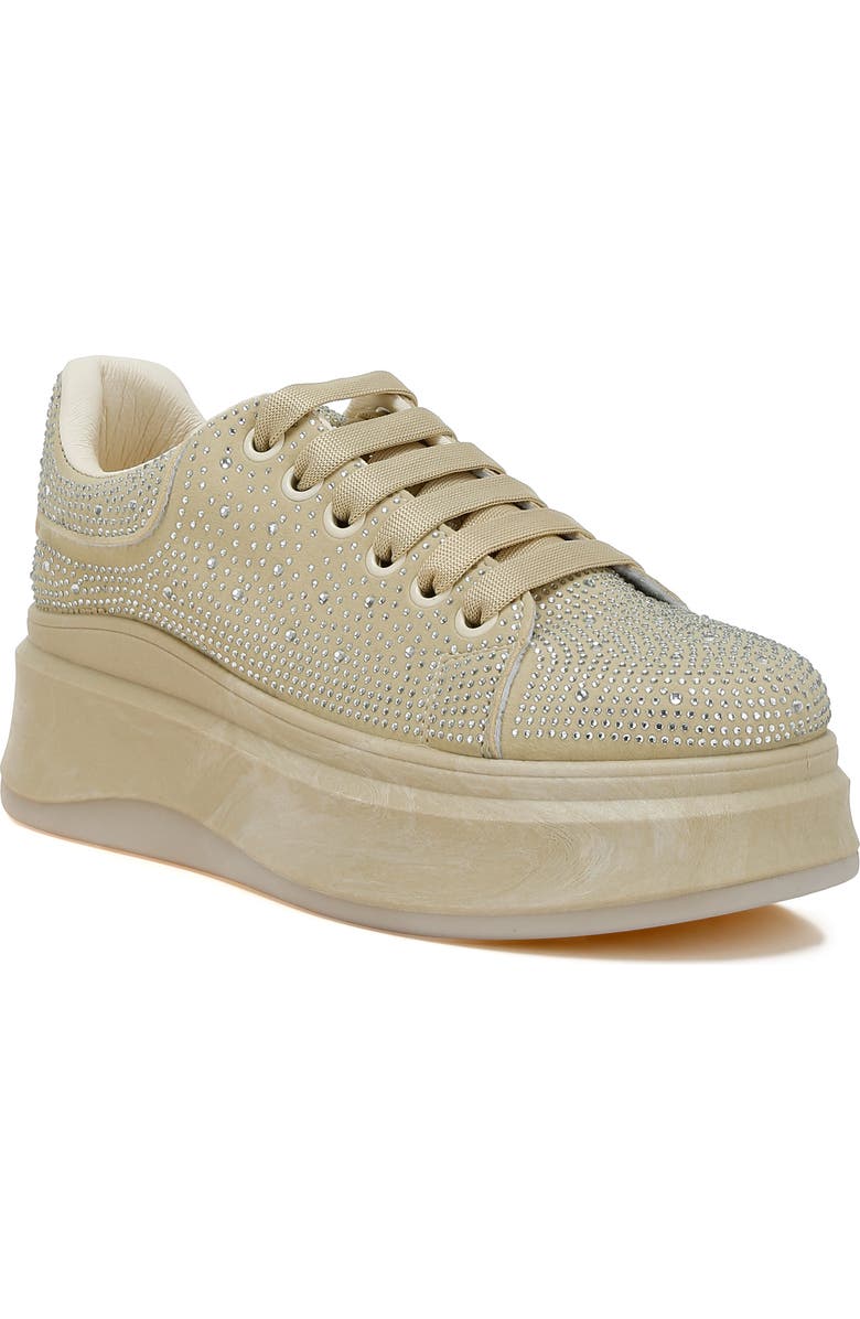 LONDON RAG Jitter Bug Platform Sneaker, Main, color, Beige