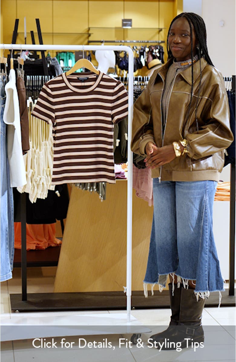 Pruitt Stripe Rib T-Shirt, sales video thumbnail
