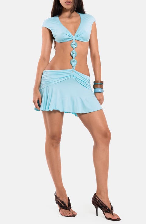 Twist Detail Minidress