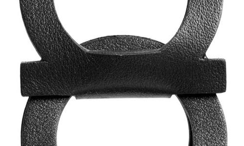 Ferragamo Gancini Link Leather Belt In Nero