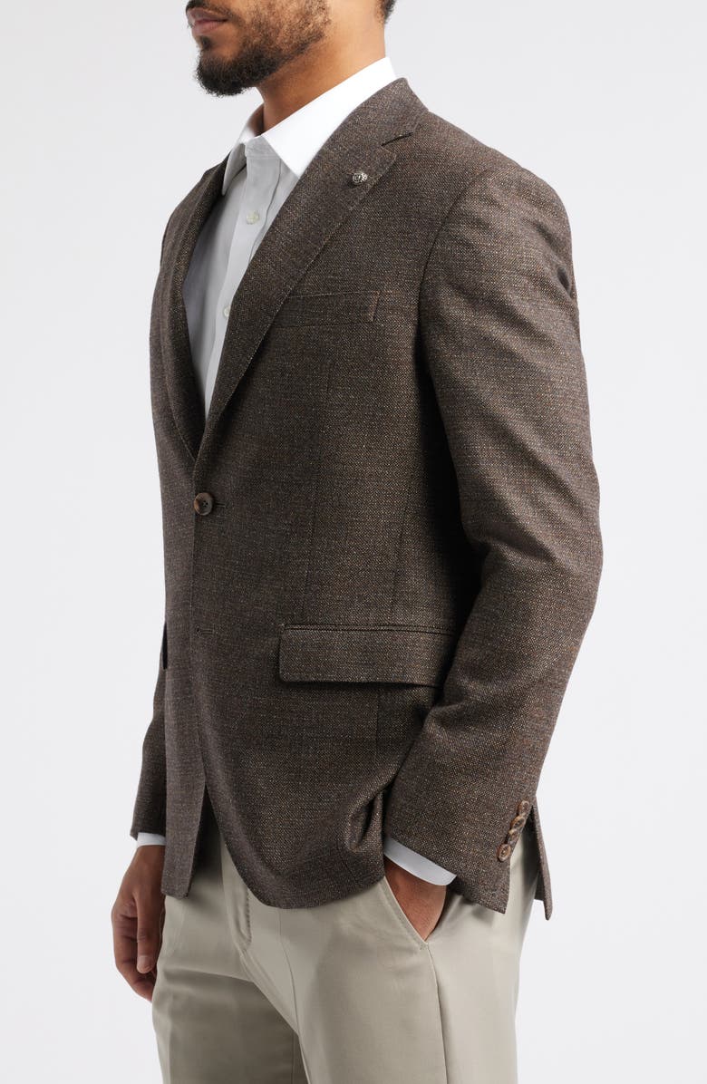 Jack Victor Midland Textured Wool Sport Coat, Alternate, color, 