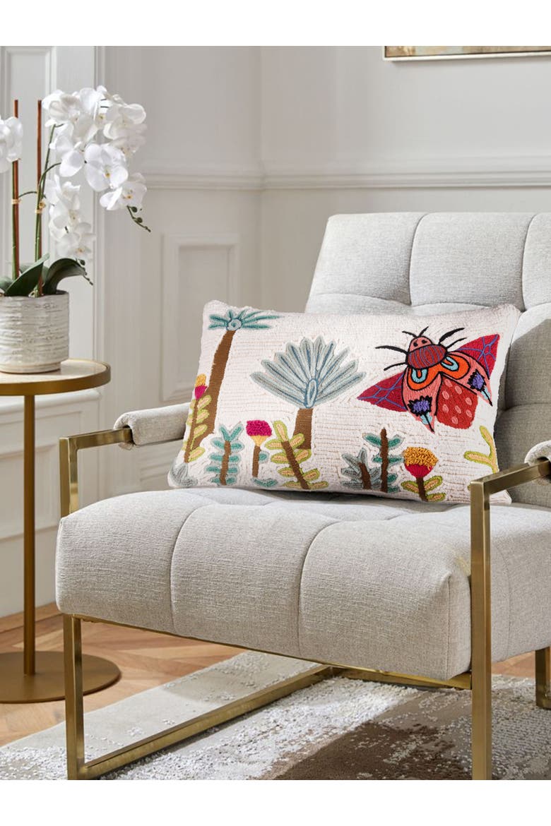 Gudva Throw Pillow Cover, Alternate, color, Multicolored