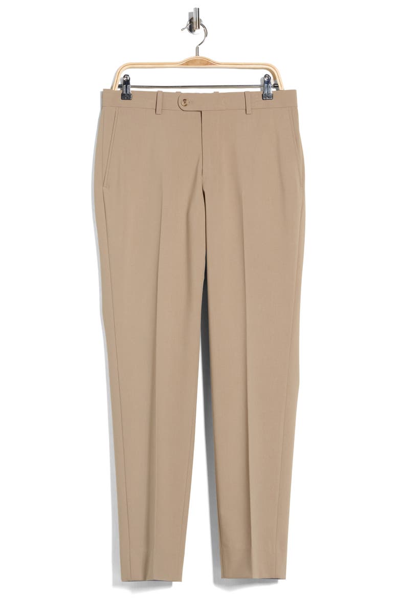 Trim Fit Stretch Suit Separates Trousers, Alternate, color, TAN TEAK