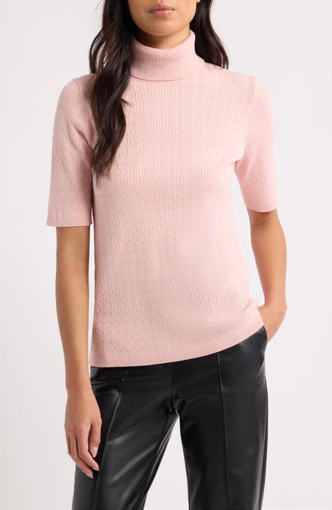 Baby Cable Turtleneck Sweater