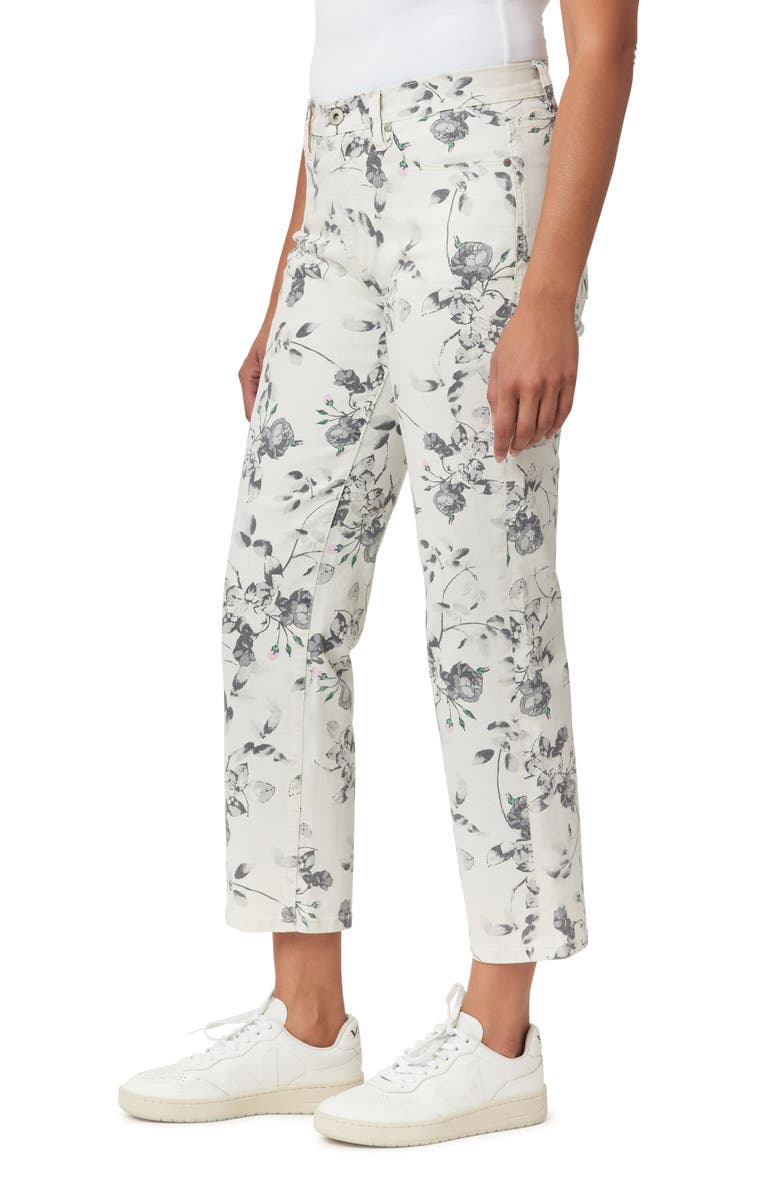 Kensie High Rise Slim Straight Crop Jean, Alternate, color, Guilia Floral
