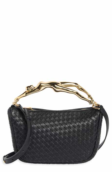 Jenny Woven Faux Leather Handbag