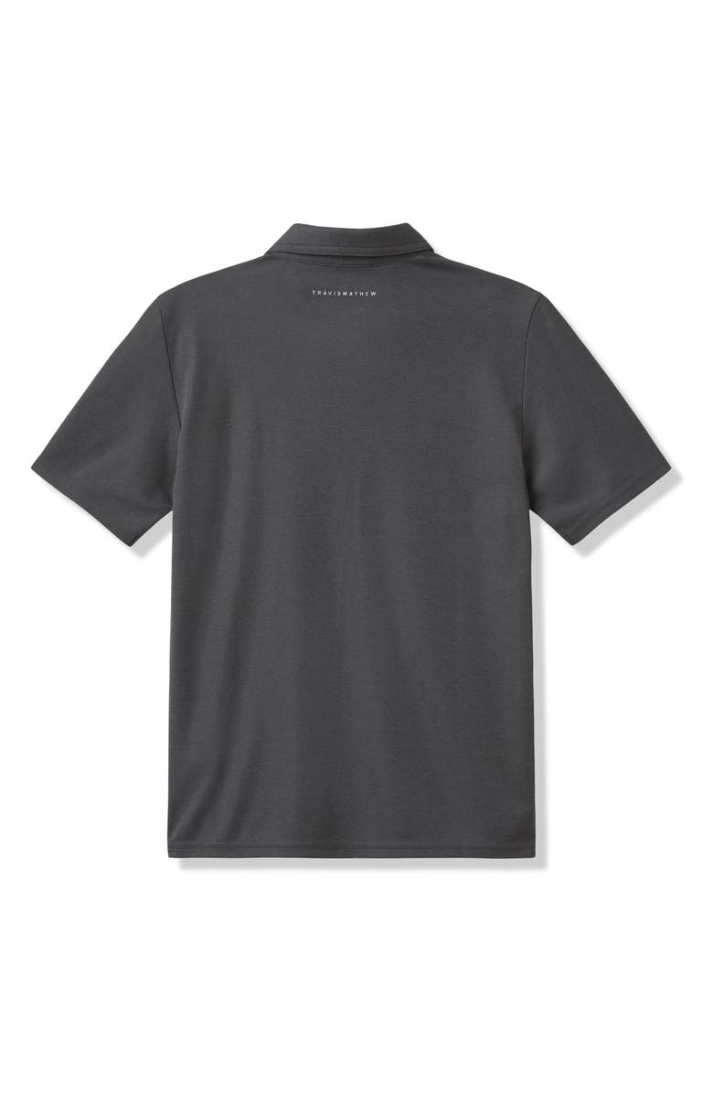 TravisMathew Kids' Y Marina Polo, Alternate, color, Ebony