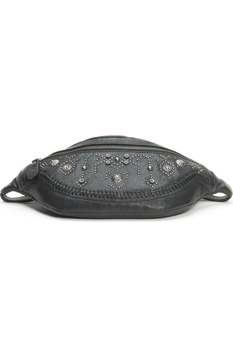 Frye Concho Studded Leather Belt Bag, Alternate, color,