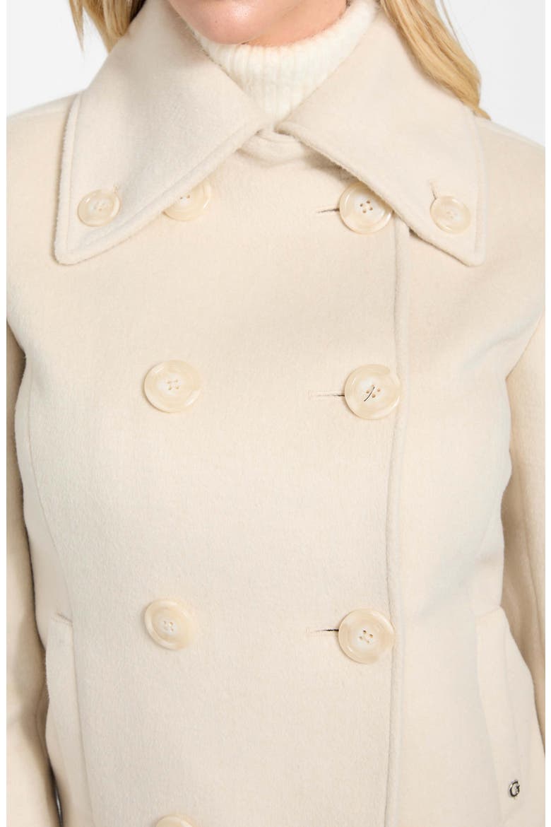 Melissa Crop Melton Peacoat, Alternate, color, LIGHT BEIGE