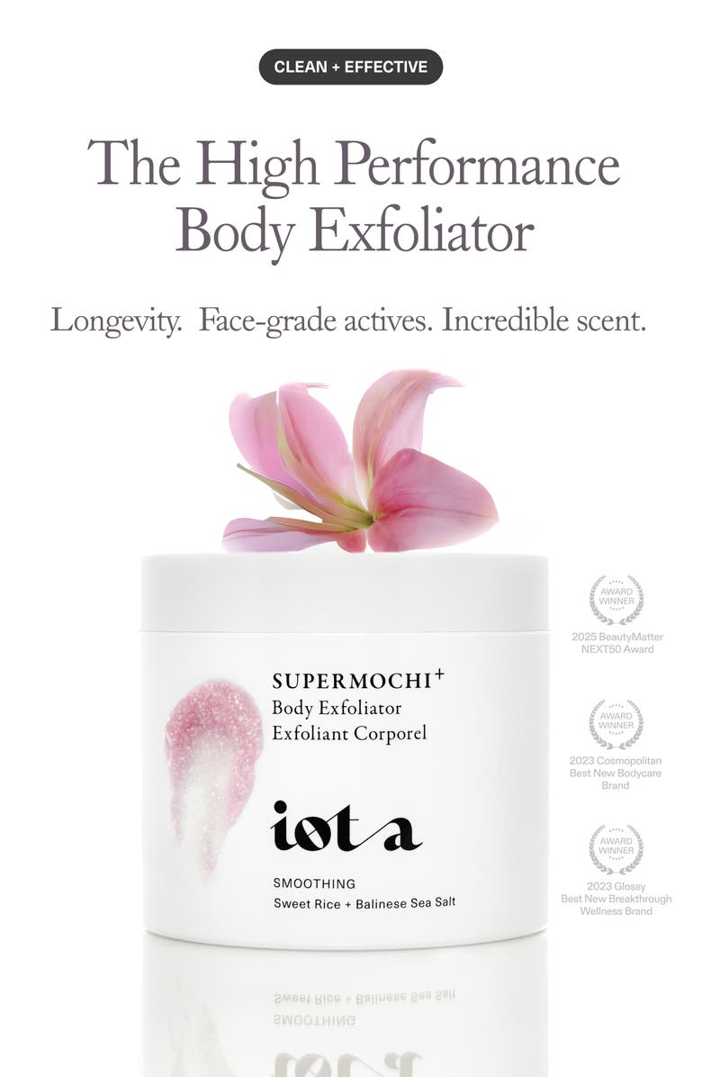 Iota Supermochi Body Exfoliator, Alternate, color,