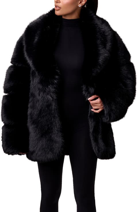 Women's Short Faux Fur Coats & Jackets | Nordstrom