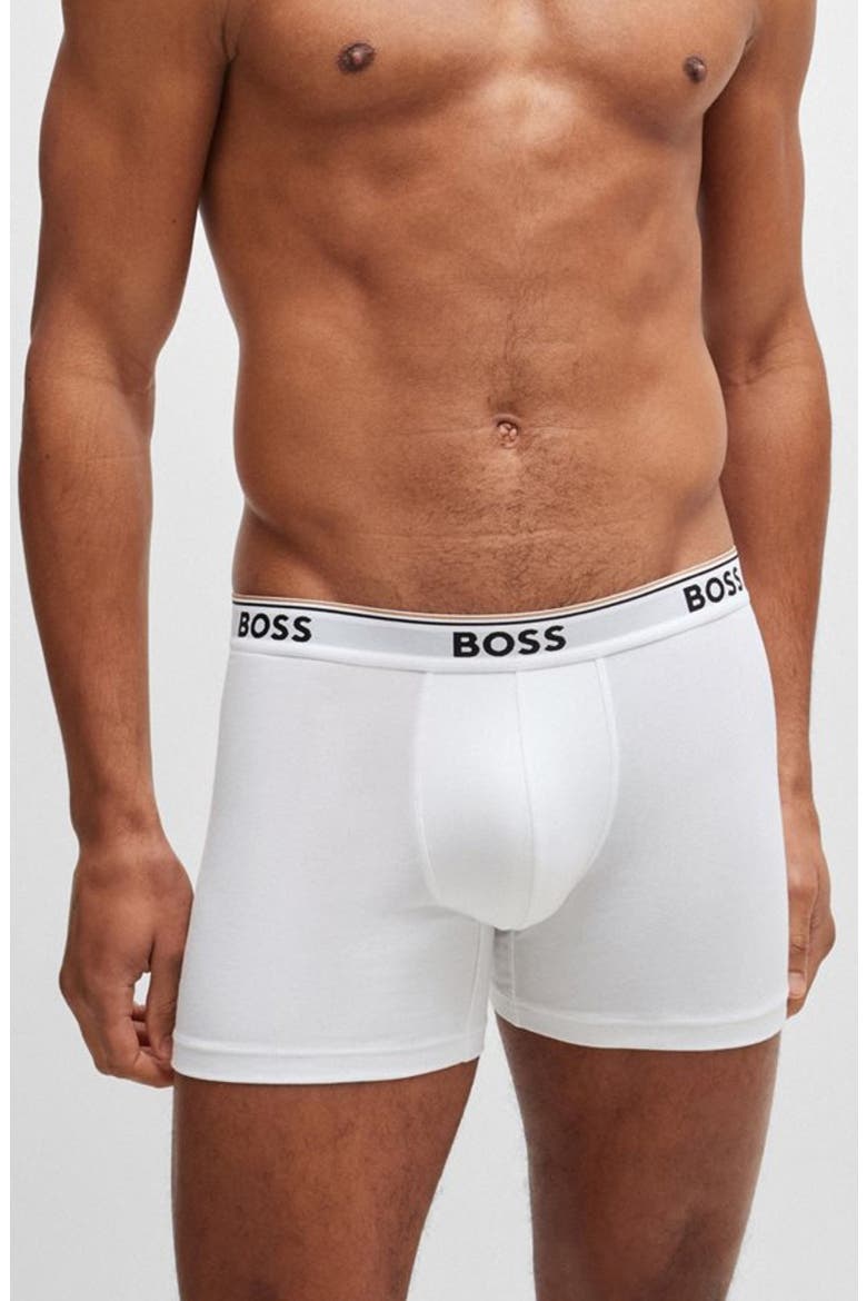 3-Pack Power Stretch Cotton Boxer Briefs (Men) | Nordstrom