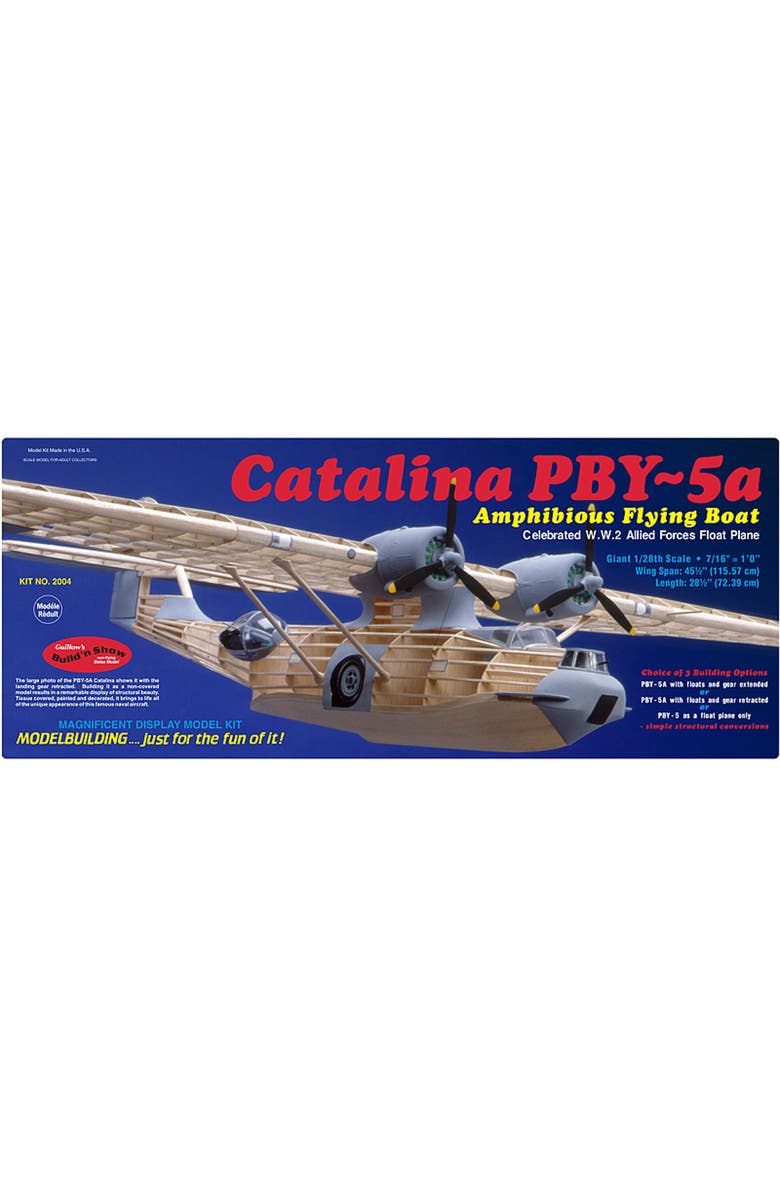 Guillow's Catalina Model Kit, Main, color, Multicolored