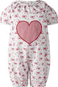 Rachel Riley Floral Heart Applique Bubble