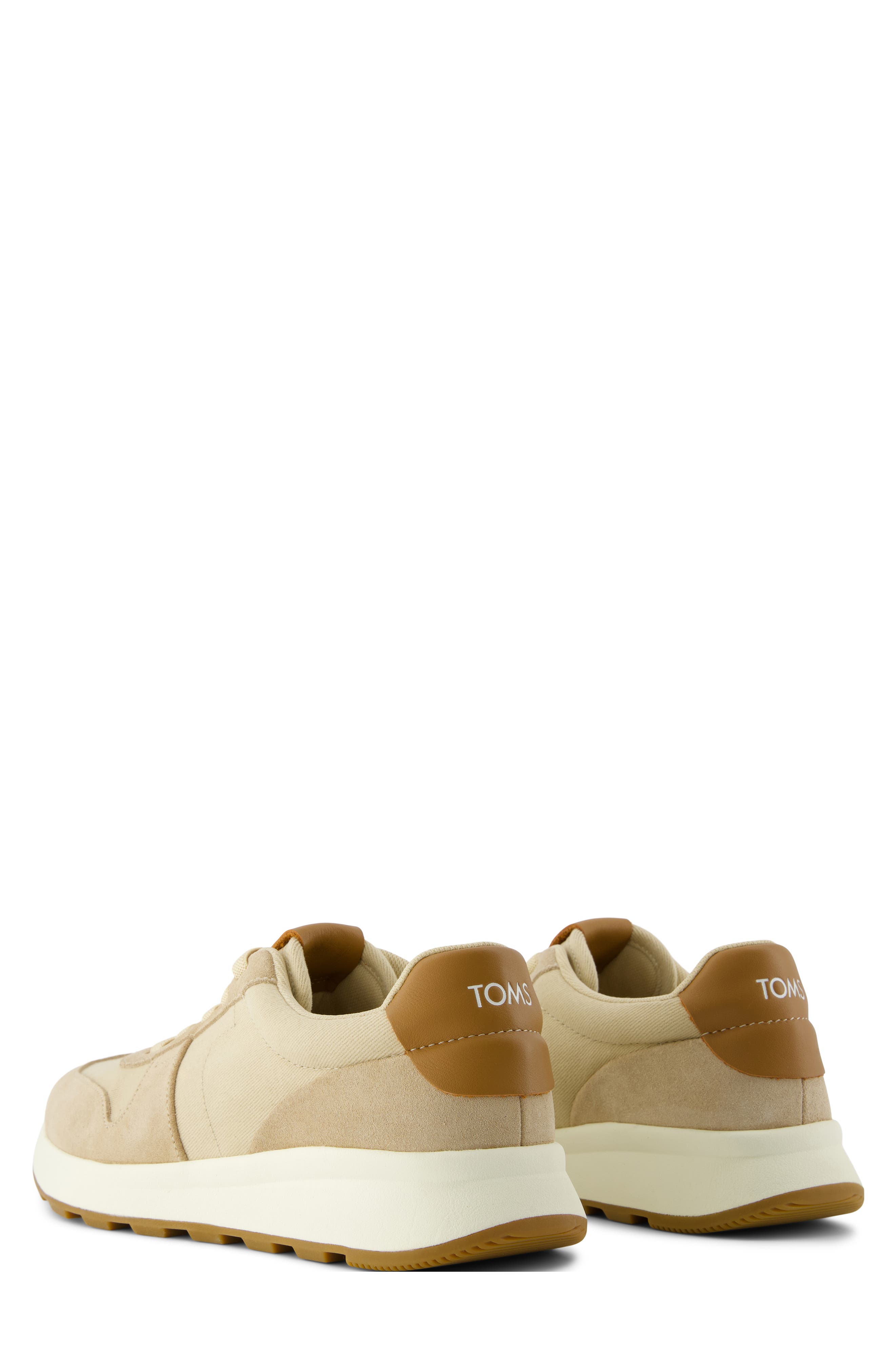 TOMS Retro Sneaker, Alternate, color, Natural