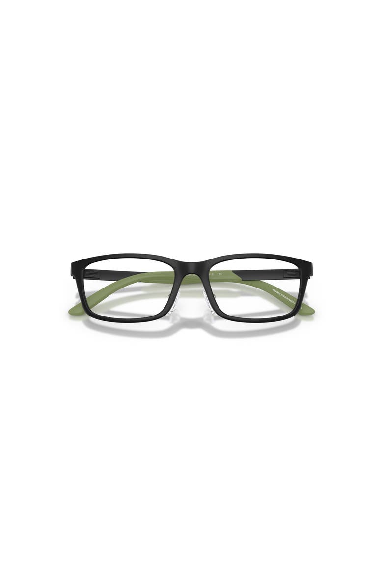 49mm Rectangle optical glasses, Alternate, color, Black