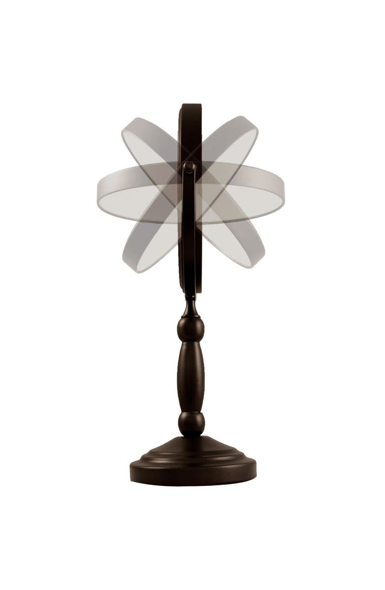 Zadro Makeup Mirror with 10X/1X Magnifications, Alternate, color, Oil-Rubbed Bronze