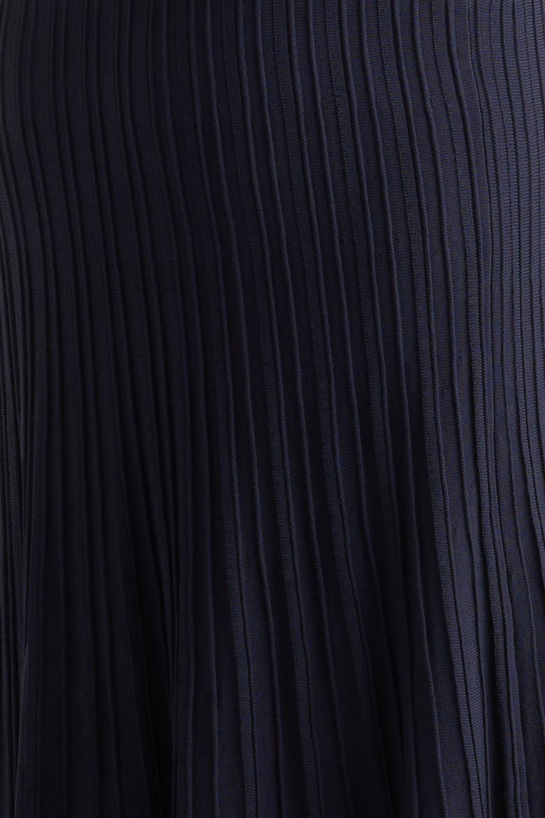 Chan Ottoman-Knit Dress, Alternate, color, Navy